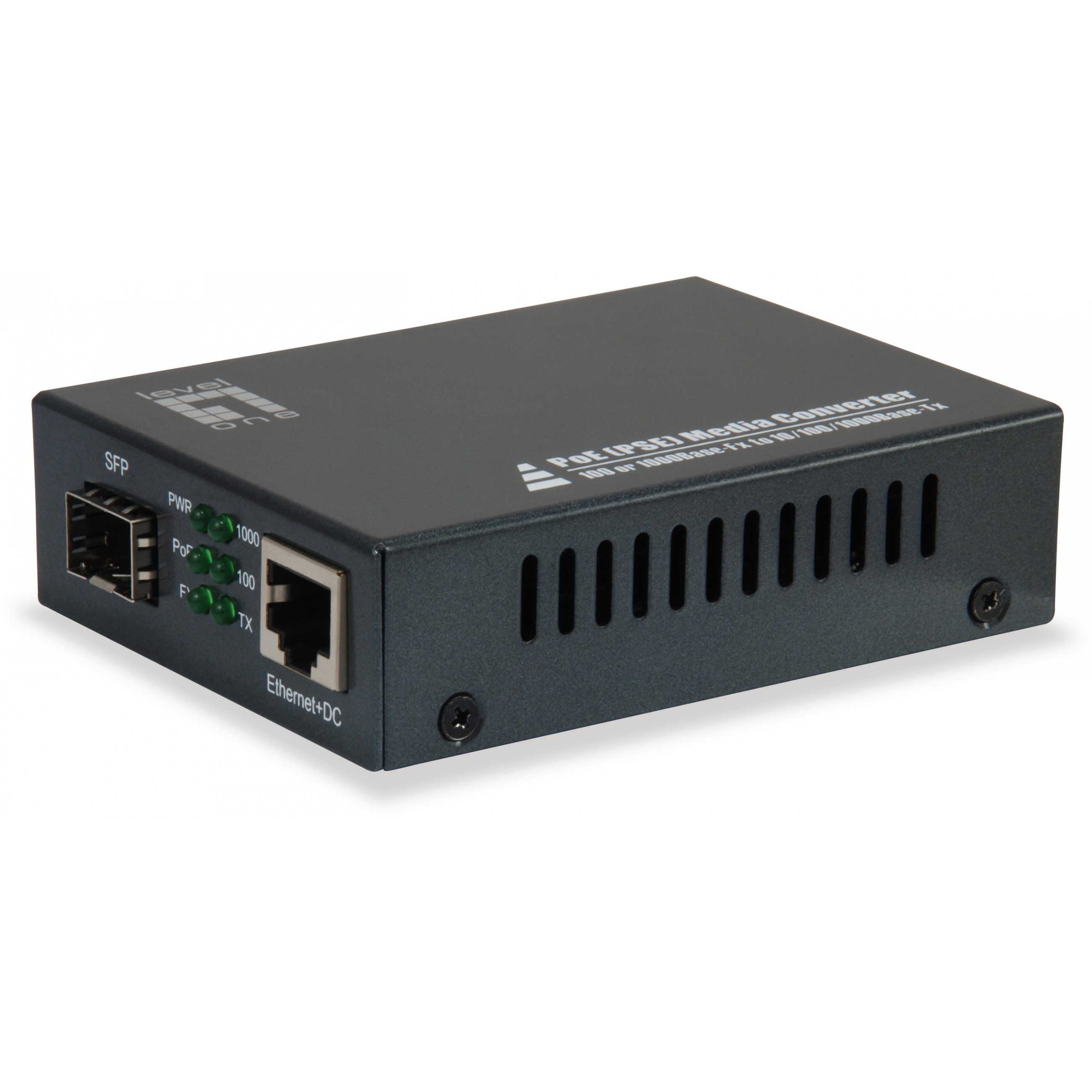 Konverter GVT-2012 10/100/1000T>1000SX PoE