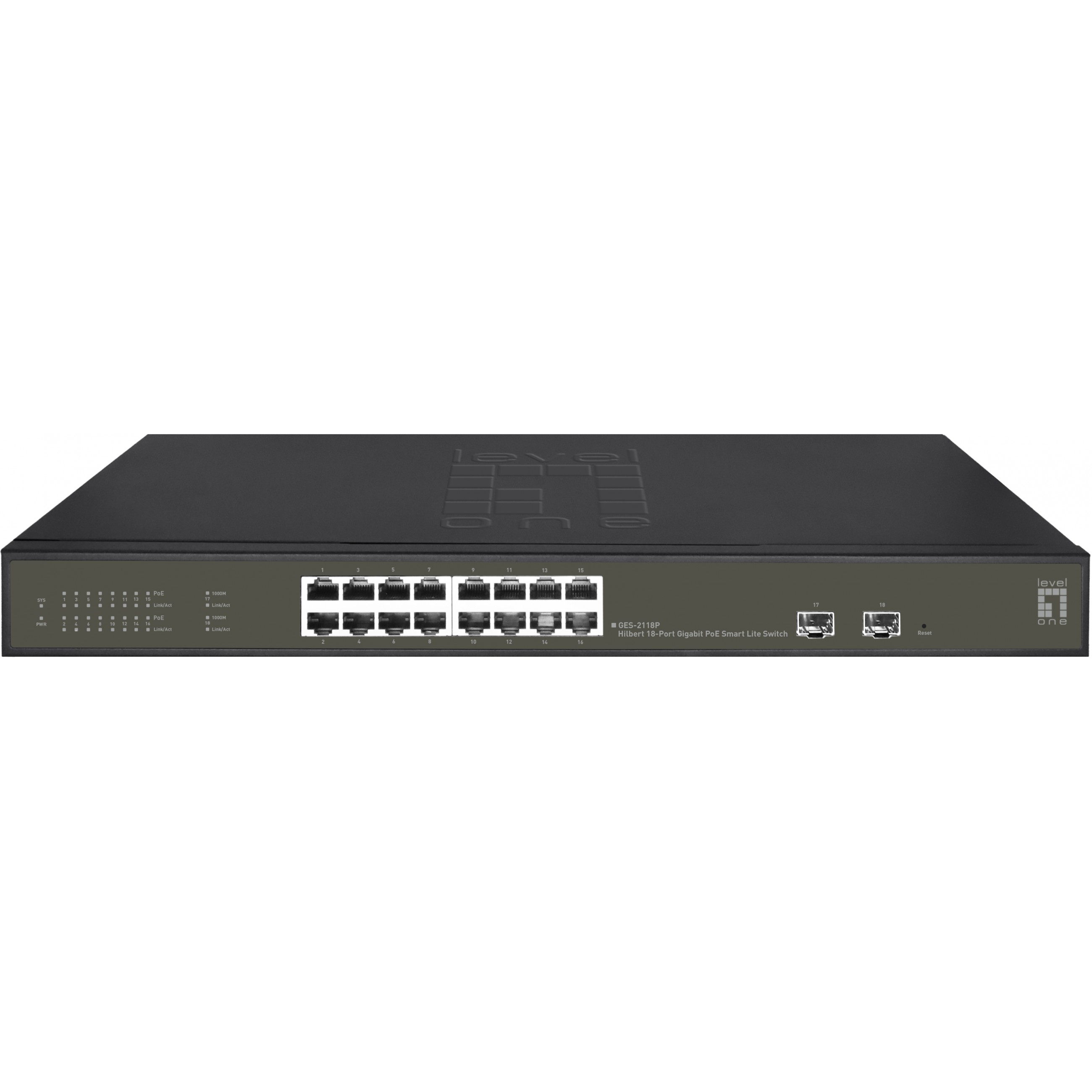 Switch 16x GE GES-2118P 2xGSFP 19