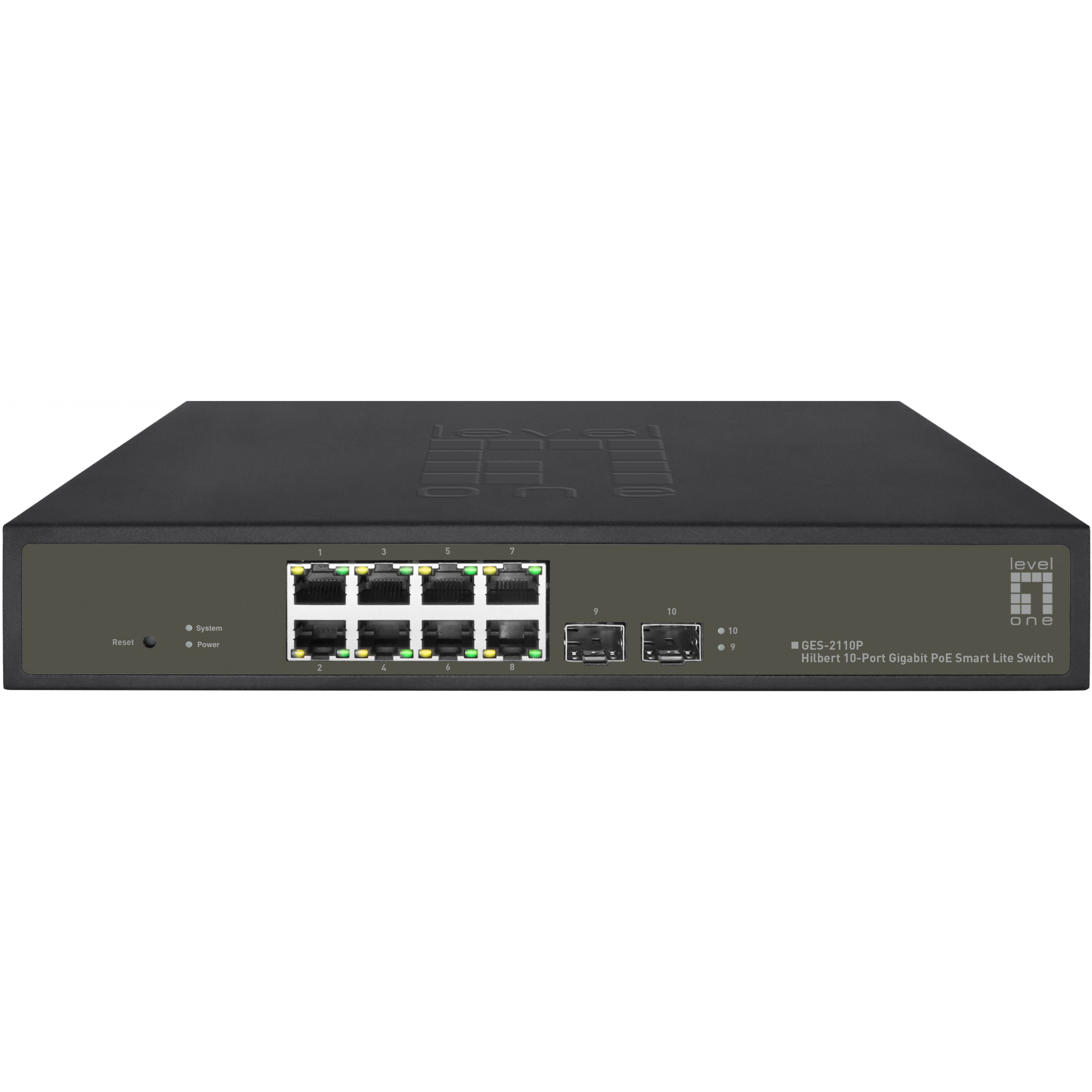 Switch 8x GE GES-2110P 2xGSFP 19