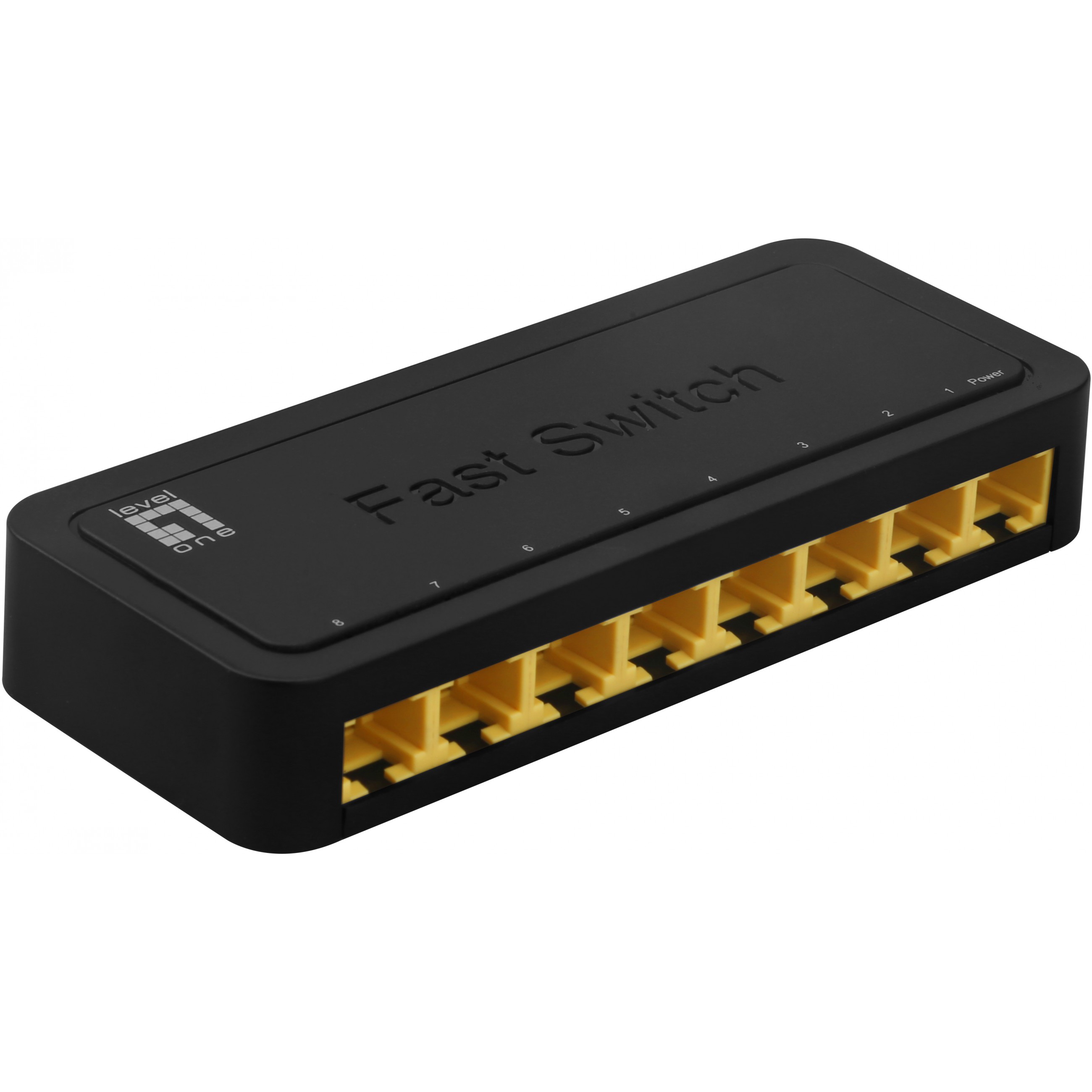 Switch 8x FE FEU-0812 Kunststoff