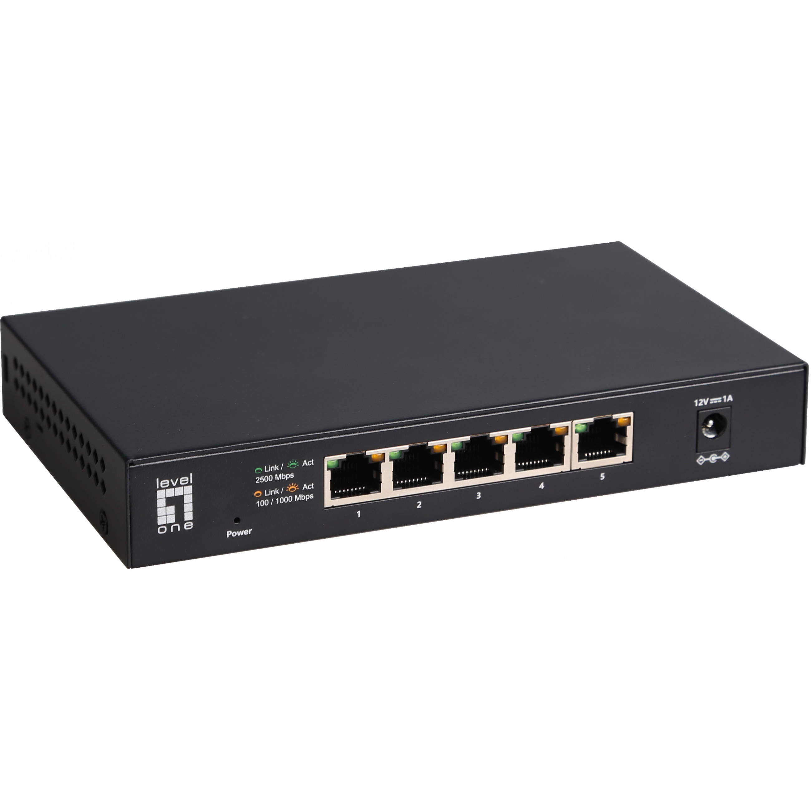 Switch 5x GE GEU-0525 2.5GbE 100/1000Mbps sw