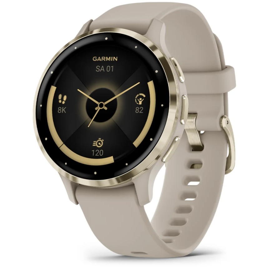 Garmin Venu 3S french gray/softgold