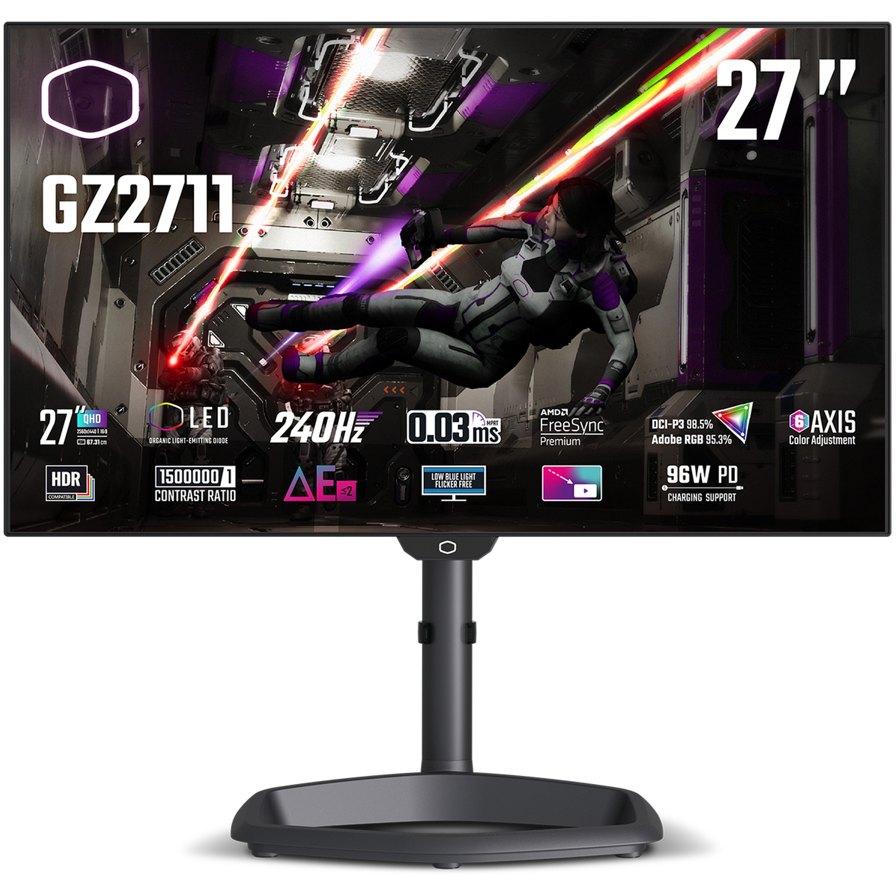 CoolerMaster 68.6cm (27