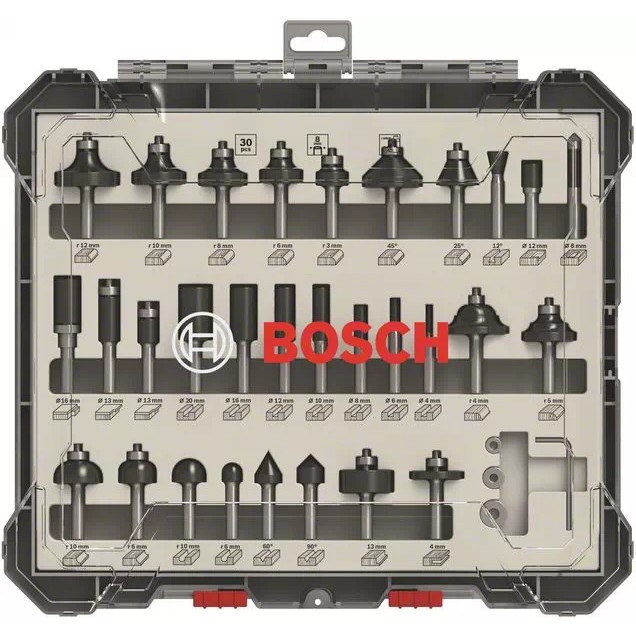 Bosch Frser-Set Mixed 30tlg.