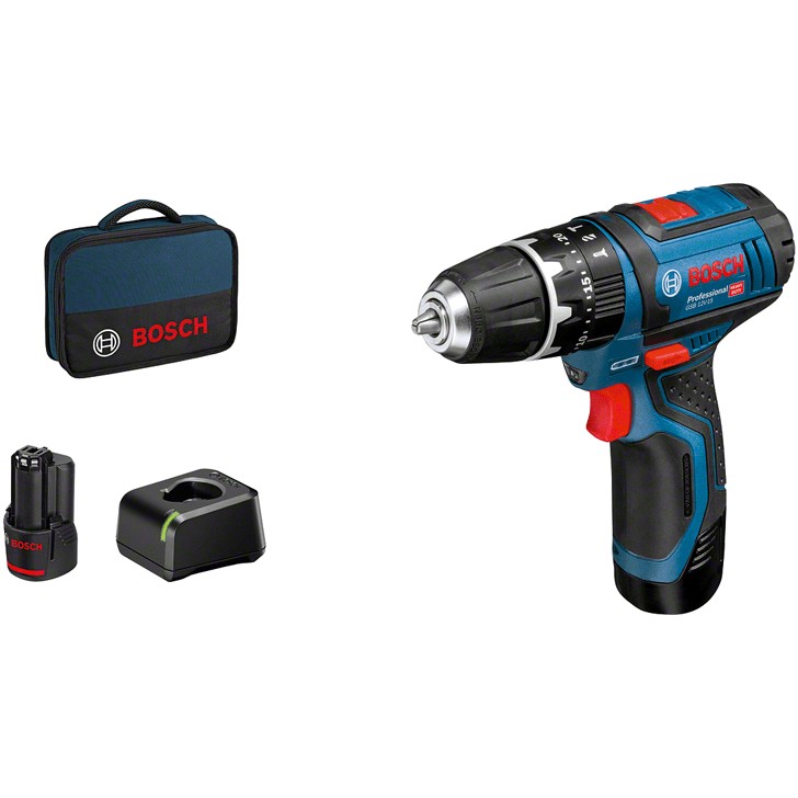 Bosch GSB 12V-15 Vorteils-Set 06019B690H