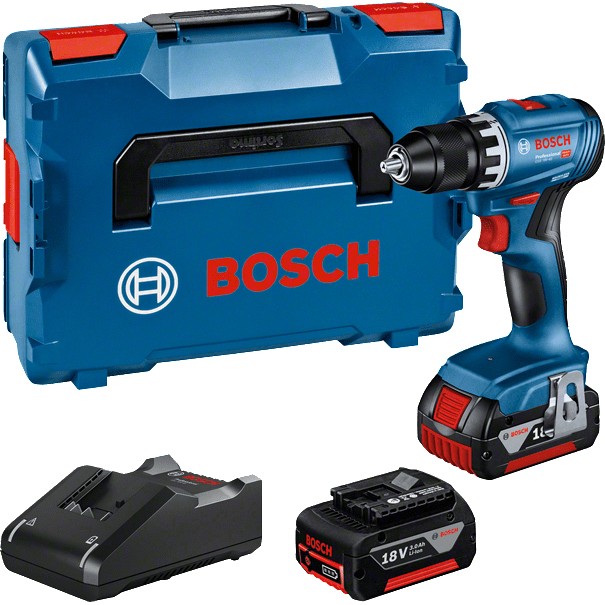 Bosch GSR 18V-45 2x3.0Ah. L-BOXX