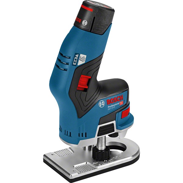 Bosch GKF 12V-8 Akku-Fräse inkl. Spannzange und Maulschlüssel