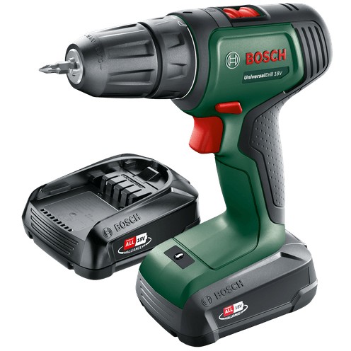 Bosch Universaldrill 18V 2x1.5A