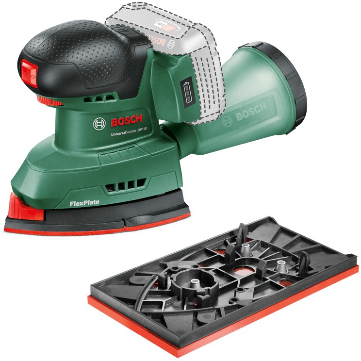 Bosch Universal-Sander 18V-10 Multischleifer
