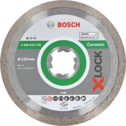 Bosch X-LOCK DIA-TS 125x 22 23 StC