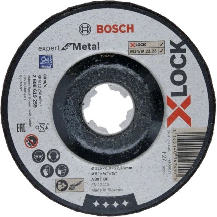 Bosch X-LOCK Schruppsch. 125X6mm EfM gek.