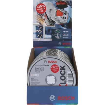 Bosch X-LOCK Trennsch.Dose10x115 1mm Std Inox