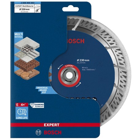 Bosch EXPERT Multi Material Diamant 150x22.23x2.4x12