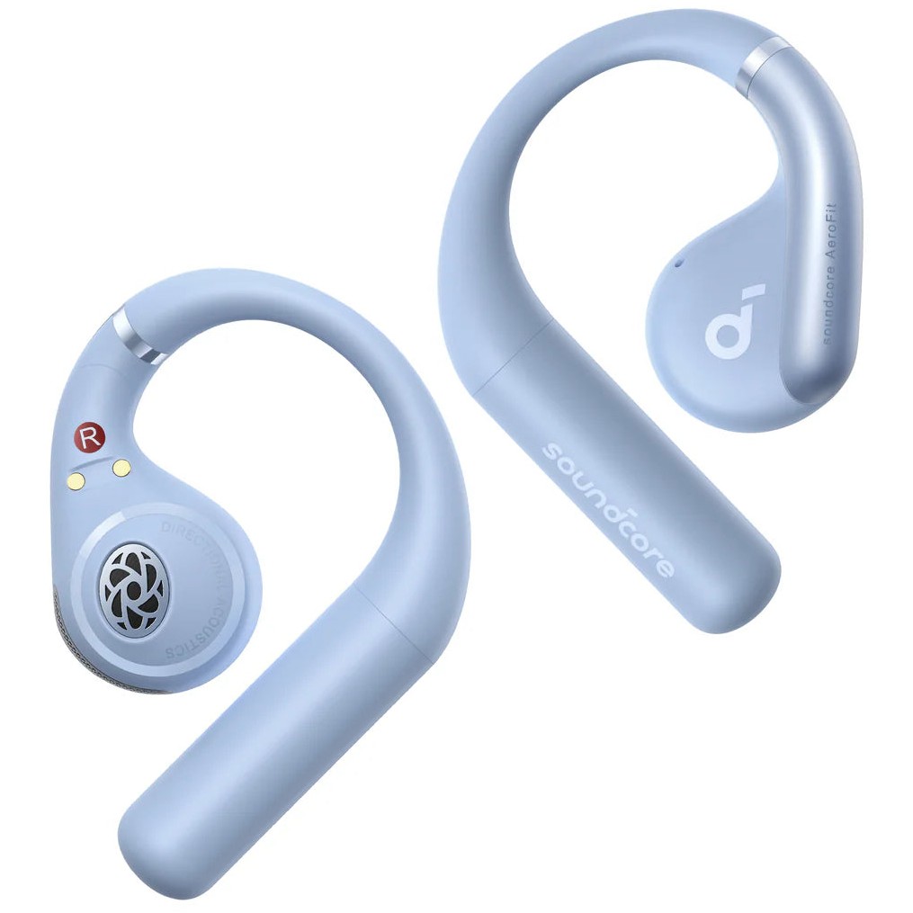 ANKER Soundcore AeroFit gray+blue Bluetooth Open-Ear Sport Kopfhrer IPX7 Wasserschutz