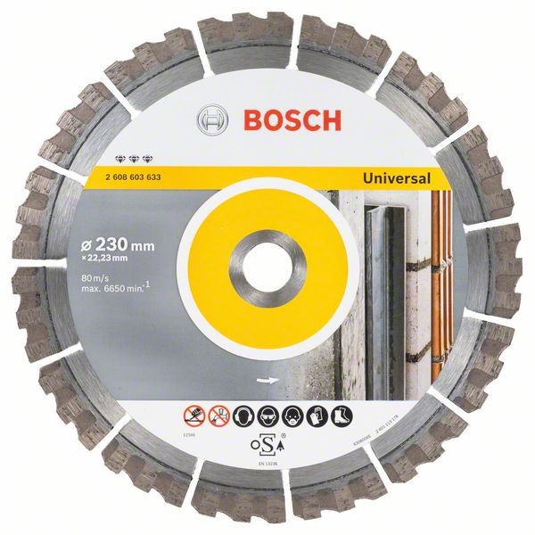 Bosch DIA-TS 230x22.23x15mm Best Univ. teQ