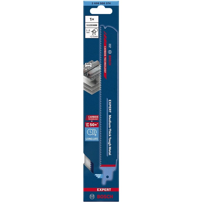 Bosch EXPERT Säbelsägeblatt S1155CHC 1Stk Thick Tough Metal