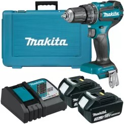 Makita Akku-Schlagbohrschrauber DHP485RFE 2x3.0Ah/18V