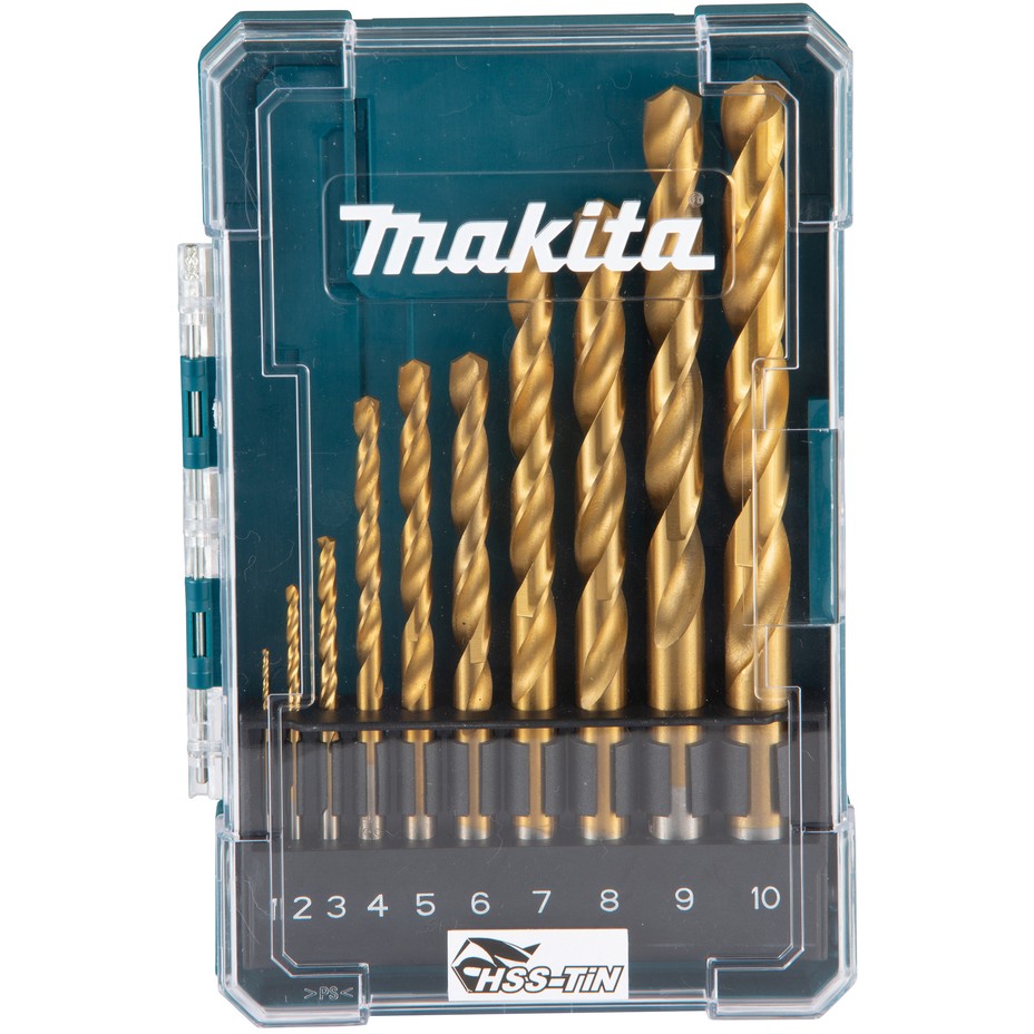 Makita Bohrer-Set HSS 10tlg