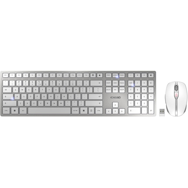 CHERRY TAS Desktop-Set DW 9100 SLIM Wireless EU-Layout w/s