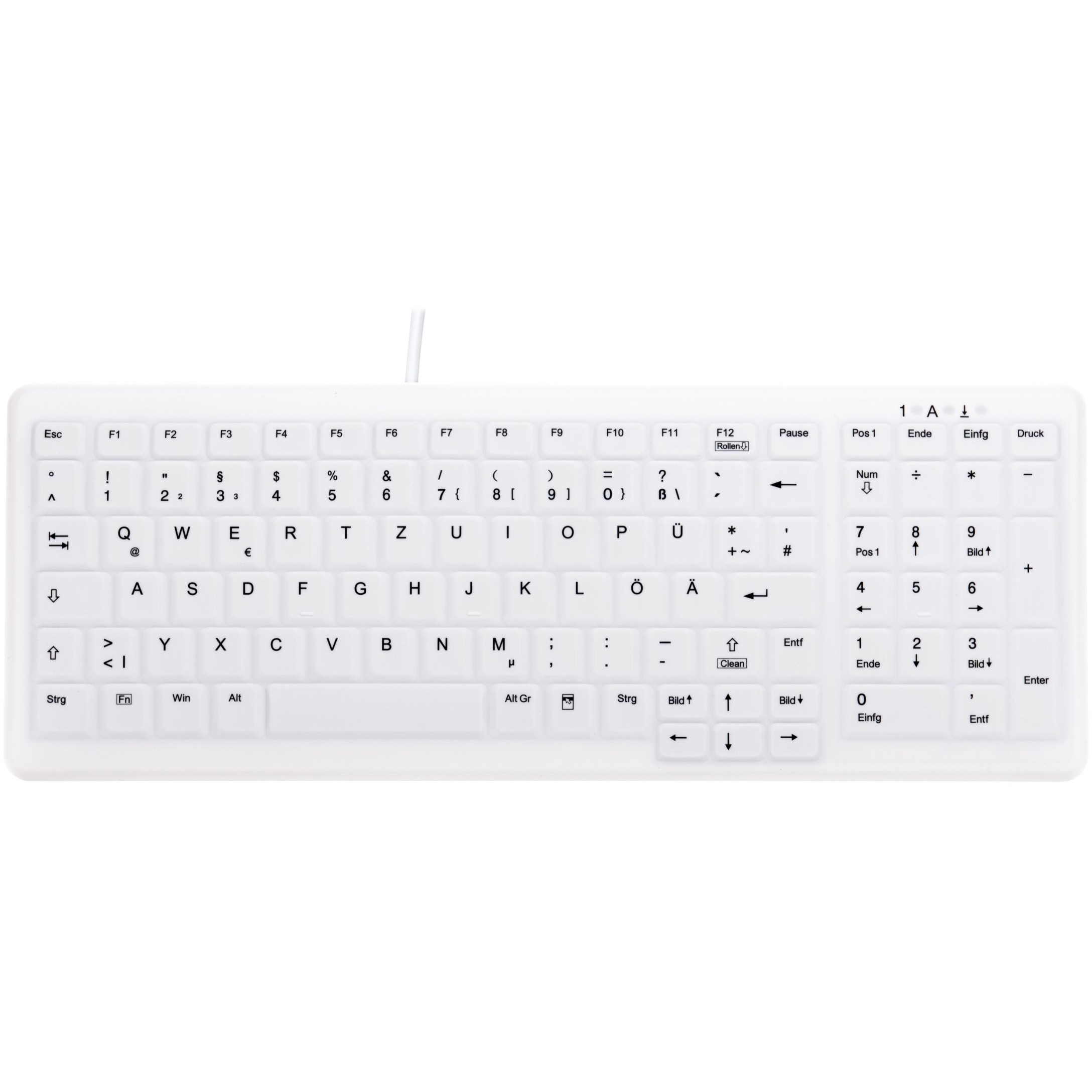 CHERRY ACTIVE KEY MTA AK-C7000 Corded DE-Layout weiß