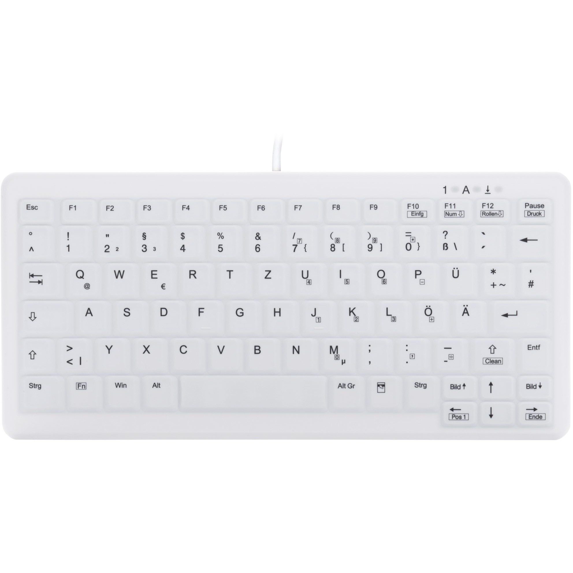 CHERRY ACTIVE KEY MTA AK-C4110 Corded DE-Layout weiß IP68