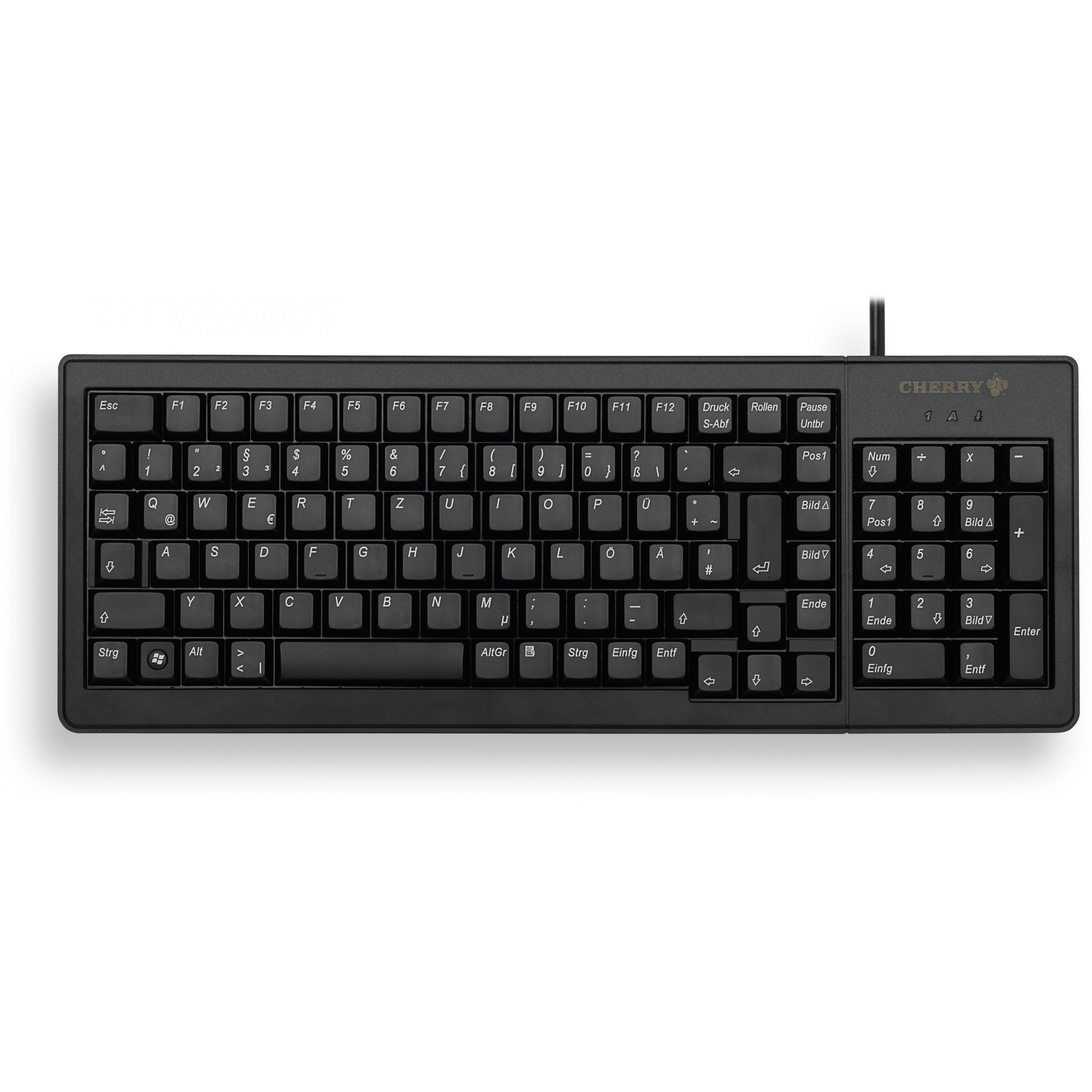 CHERRY TAS G84-5200 Corded GB-Layout schwarz