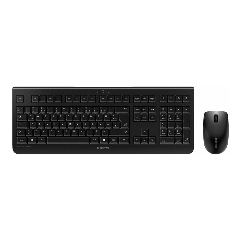 CHERRY TAS Desktop-Set DW 3000 Wireless HU-Layout schwarz
