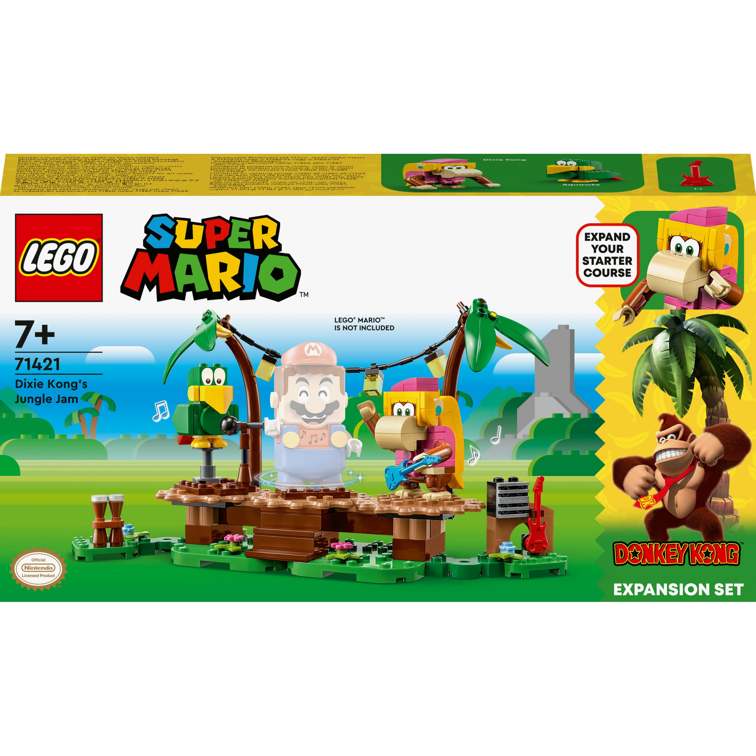 LEGO Super Mario 71421 Dixie Kongs Dschungel-Jam - Erw.