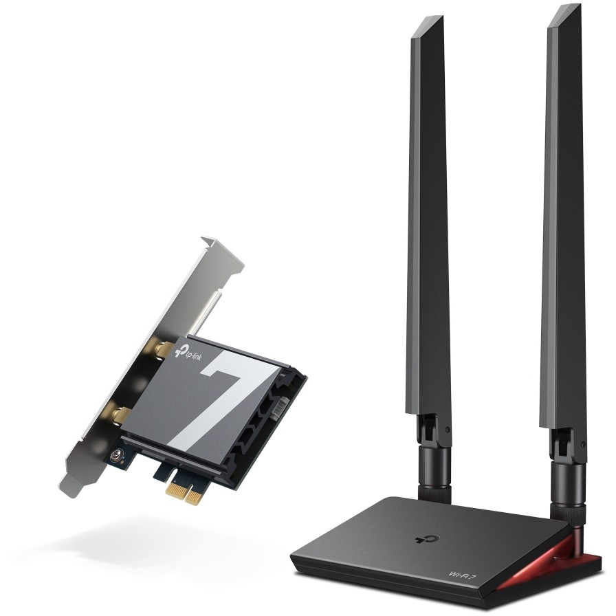 TP-Link Archer TBE550E BE9300 Tri-Band Wi-Fi 7 BT PCI Adapter