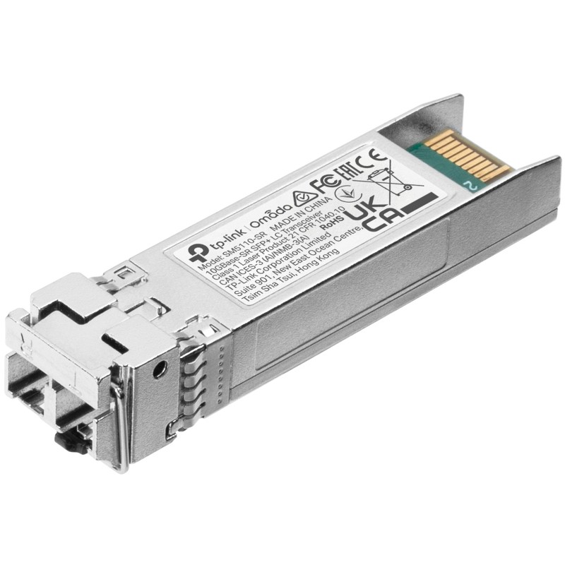 TP-LINK SM5110-SR 10GBase-SR SFP+ LC Transceiver Modul Multi-mode SFP+ LC DDM fuer Switche mit 10G SFP+ Ports