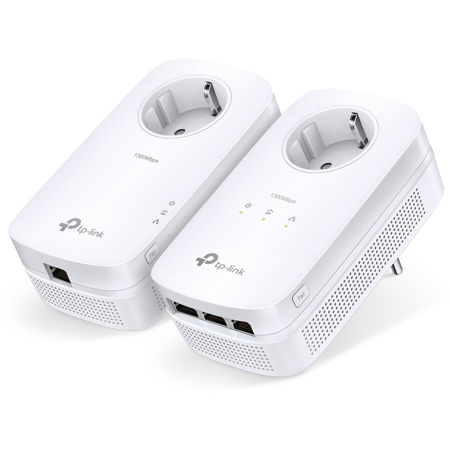 INTD TP-Link Powerline TL-PA8033P Kit AV1300 3-Port