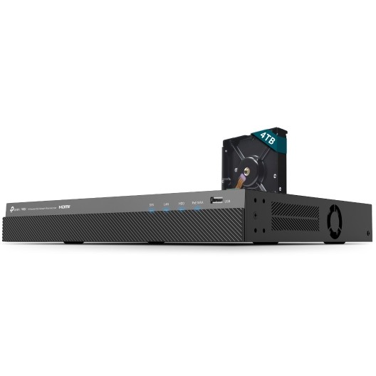 TP-Link Omada IPCam VIGI NVR2016H-16MP-4TB 16 Channel PoE+