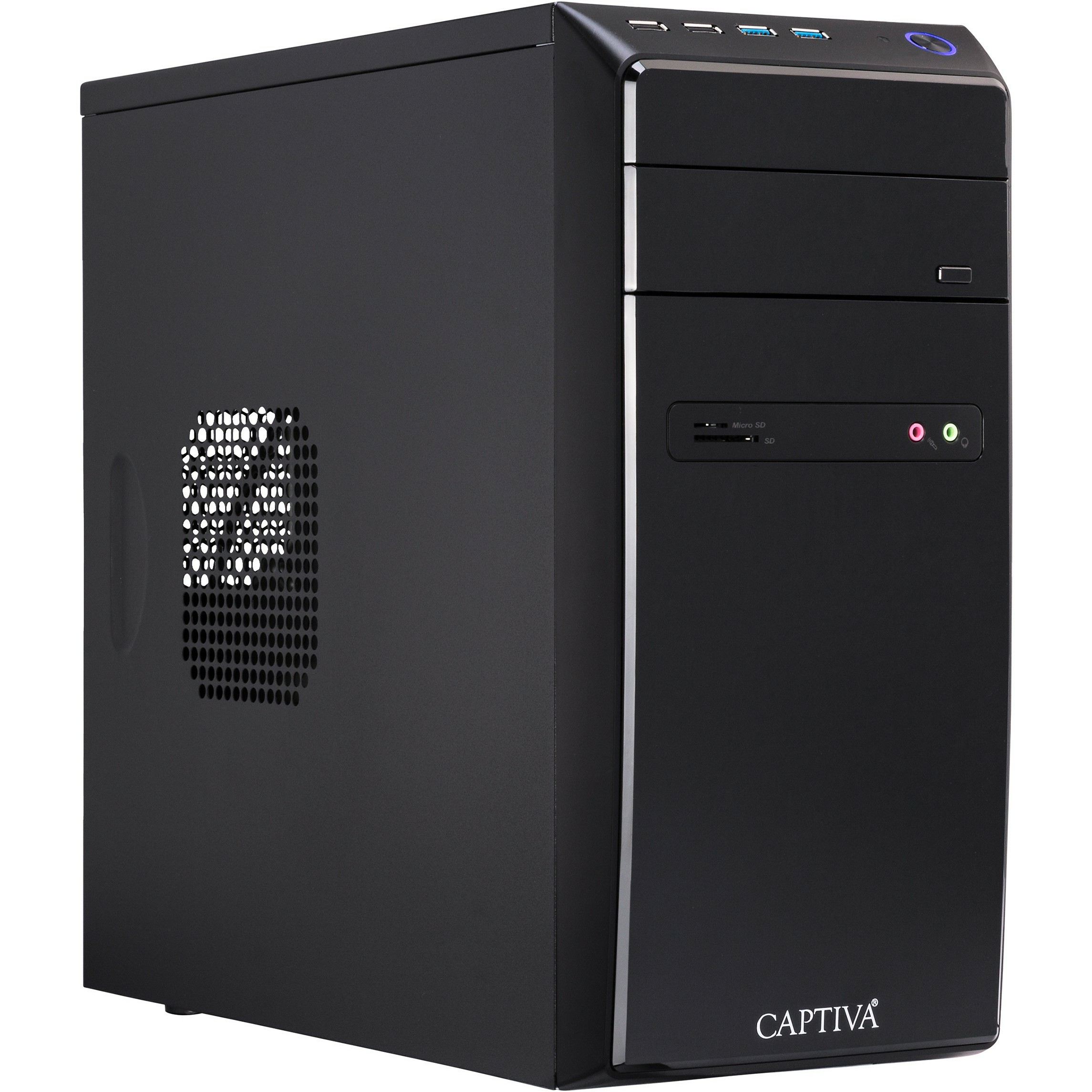 Captiva PC Advanced Gaming I77-973 (i5-12400/GTX1650 4GB GDDR6/SSD 1TB/16GB/DVD-RW/WLAN/w/o OS)