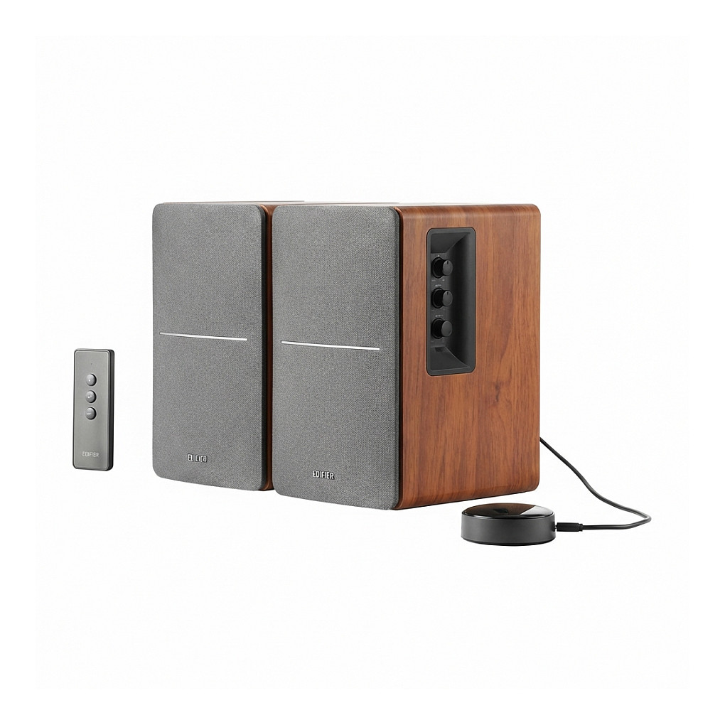 Edifier Studio R1280T 2.0 holz + WiiM-Mini retail