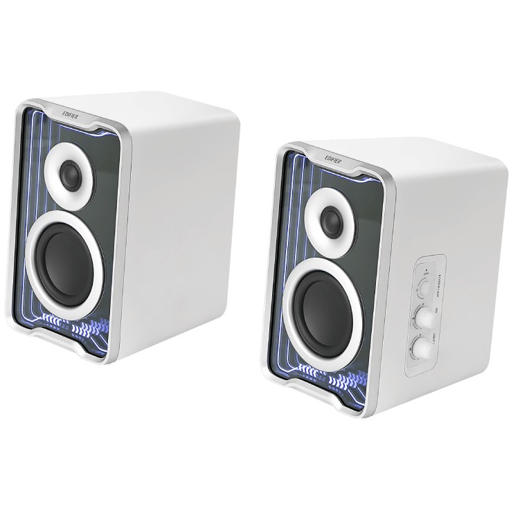 Edifier QR30 Desktoplautsprecher weiss Bluetooth.RGB retail