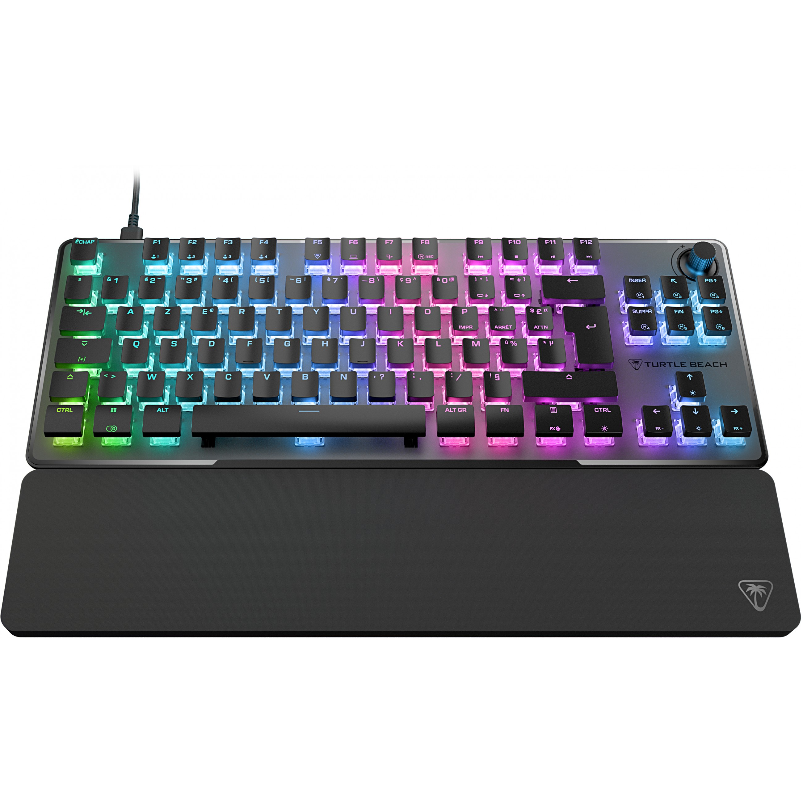 Turtle Beach Vulcan II TKL Pro Gaming-Tastatur. Schwarz