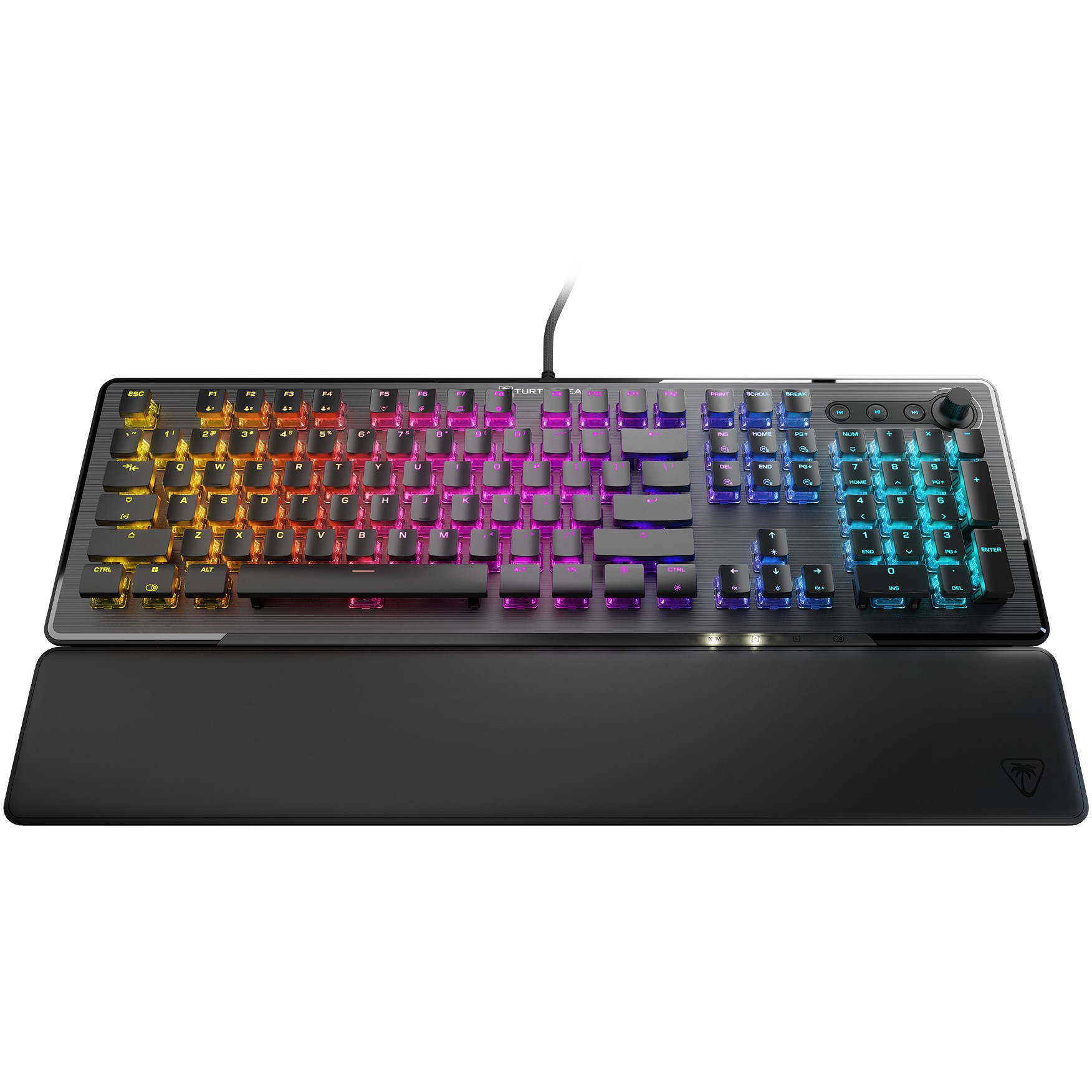 Turtle Beach Vulcan II Tactile Gaming-Tastatur. Schwarz