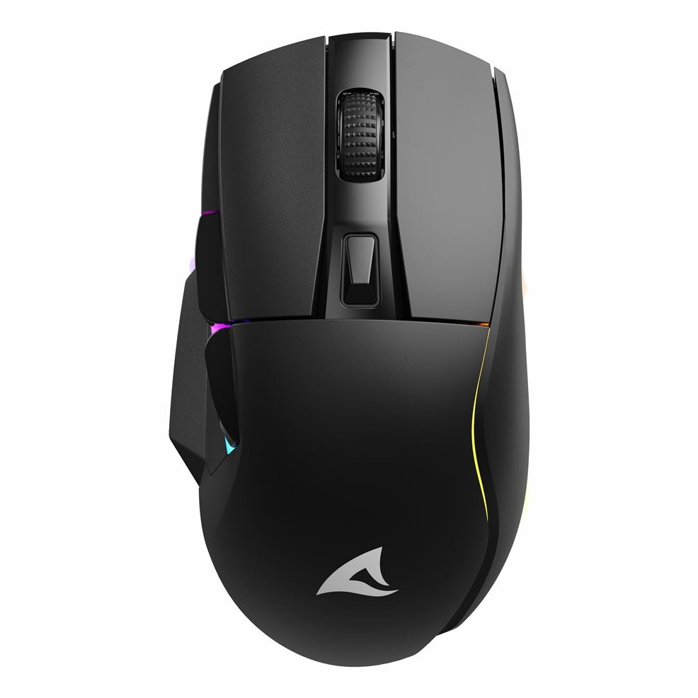 Sharkoon Maus Shark SGM50W Optisch 6 Tasten 6.400 DPI schw