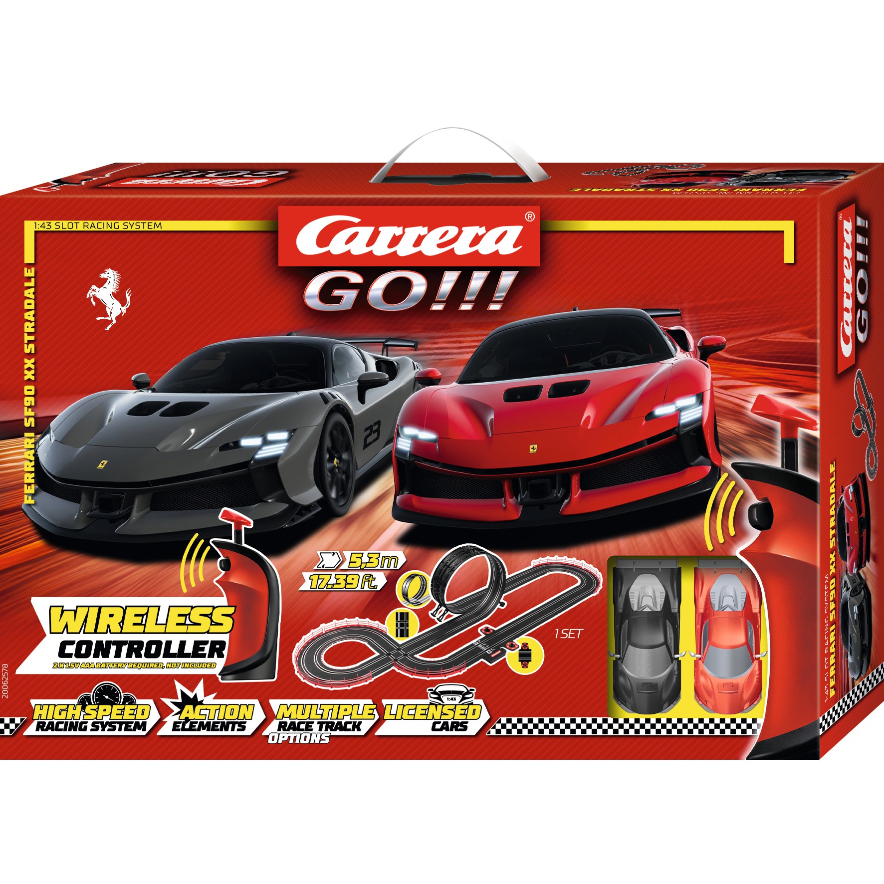 Carrera - GO!!! Sets - Ferrari Supercar Power [WIRELESS]