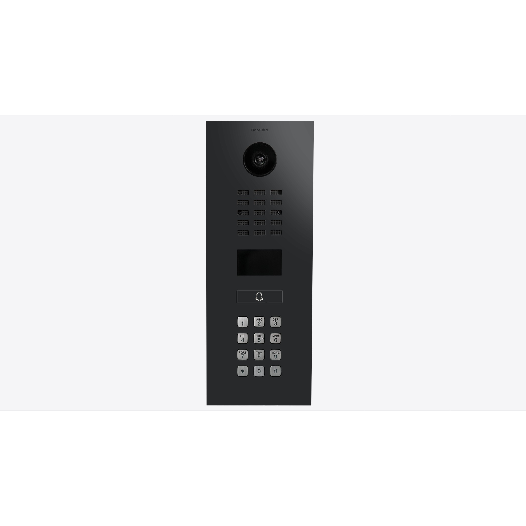DoorBird D2101KV IP Telefon Graphitschwarz Raven Polar