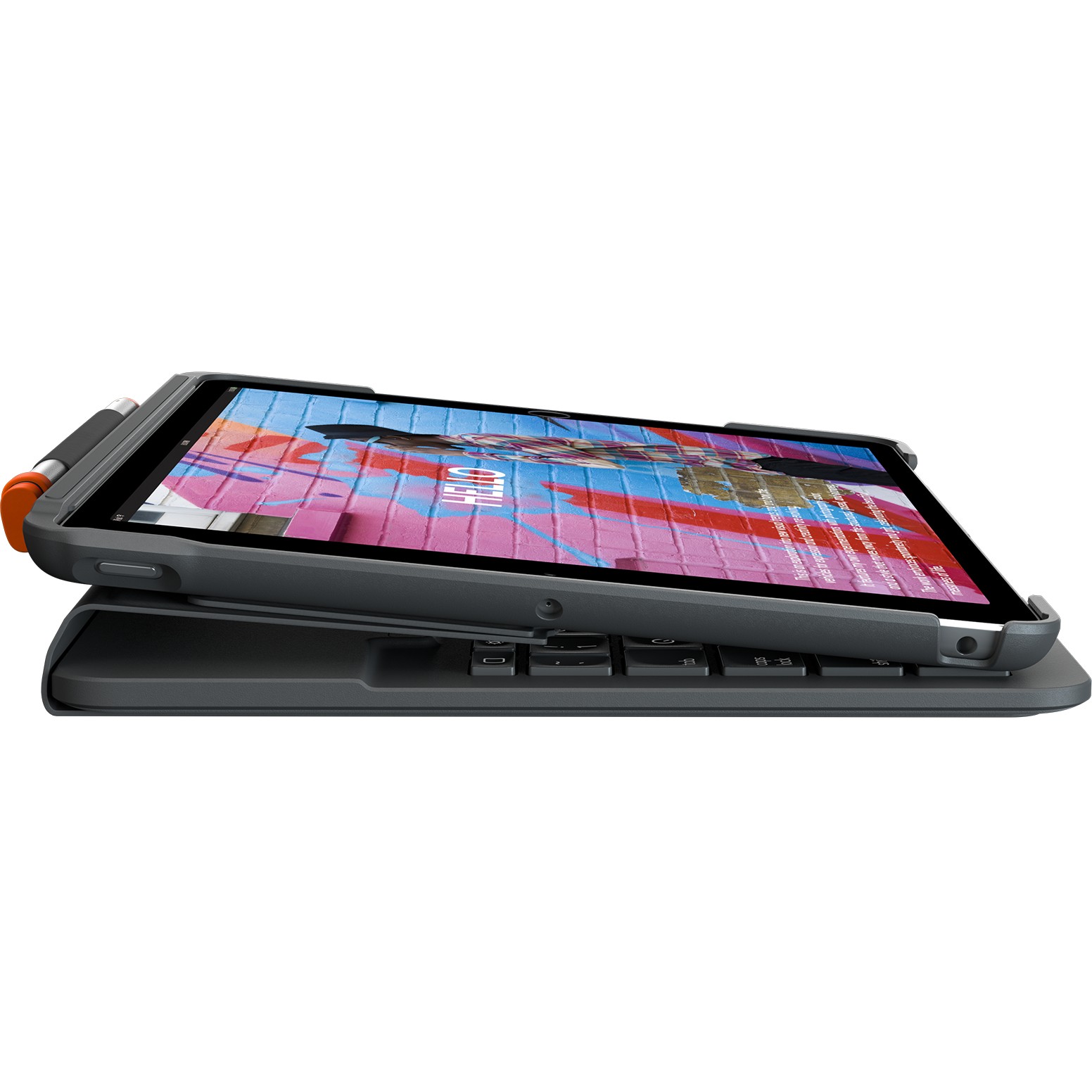 NL Logitech Slim Folio iPad (7.8.9.th) Air (3th) US Layout