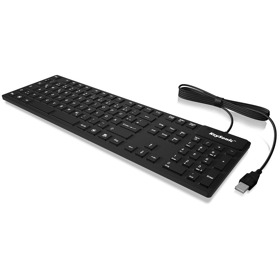 KeySonic KSK-8030IN (US) Industrietastatur 105T black bulk