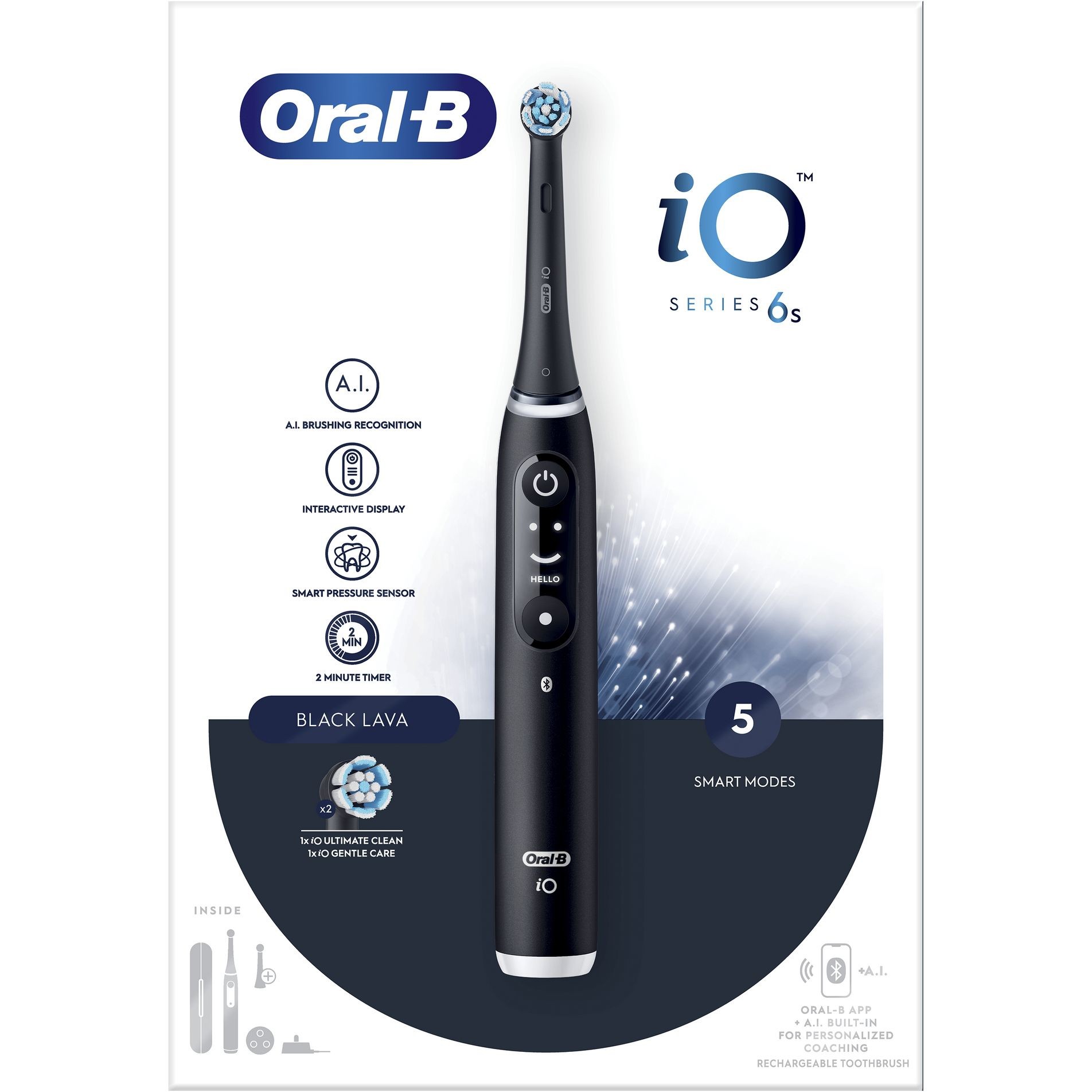 Oral-B iO Series 6s Black Lava