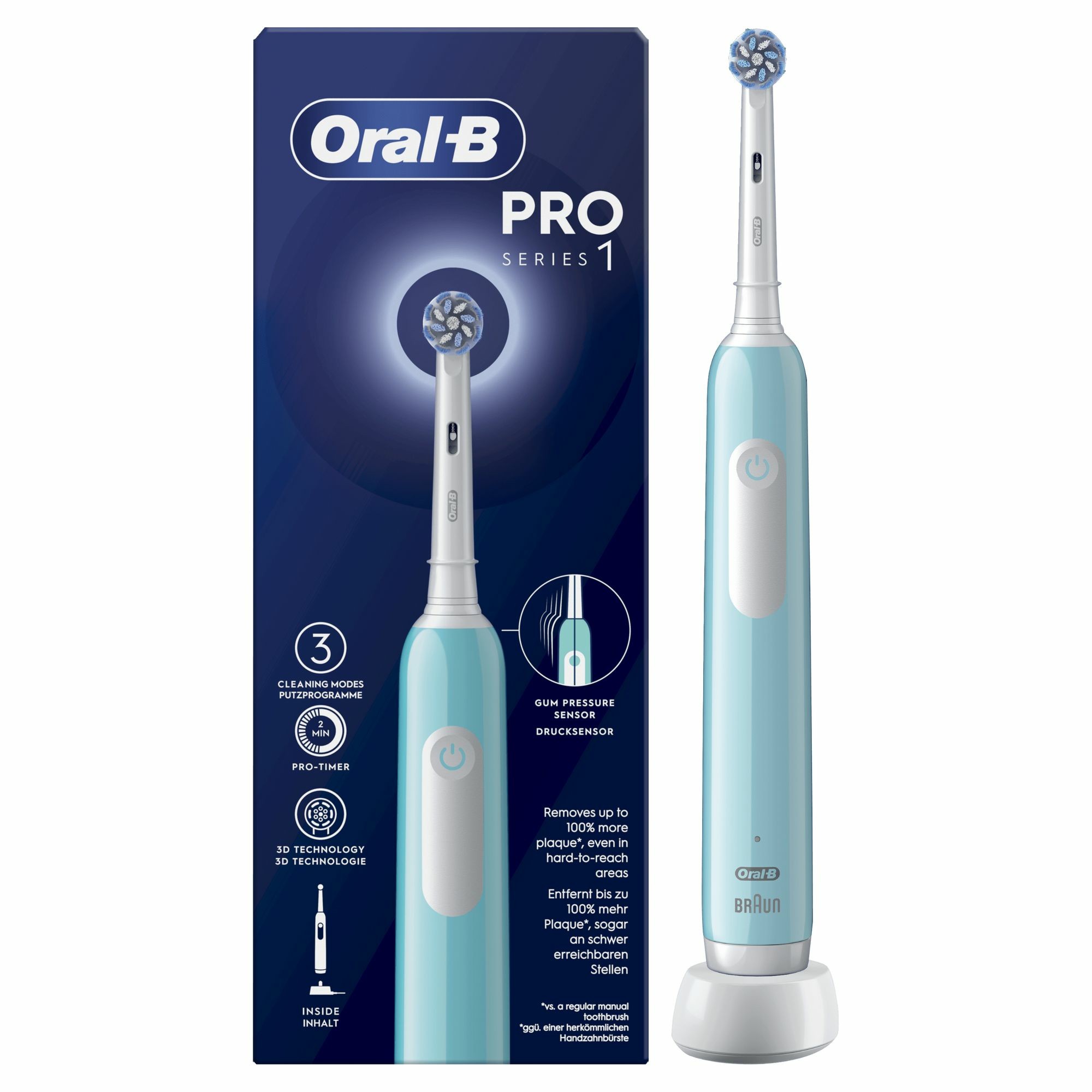 Oral-B Pro 1 Sensitive Clean Caribbean Blue
