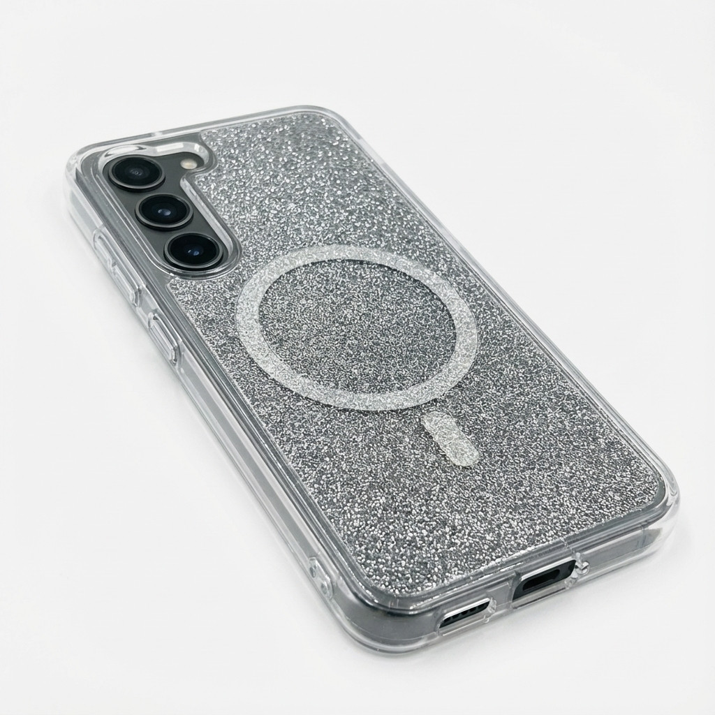 Otterbox React Magnet Qi2 fr Samsung S25+. Stardust