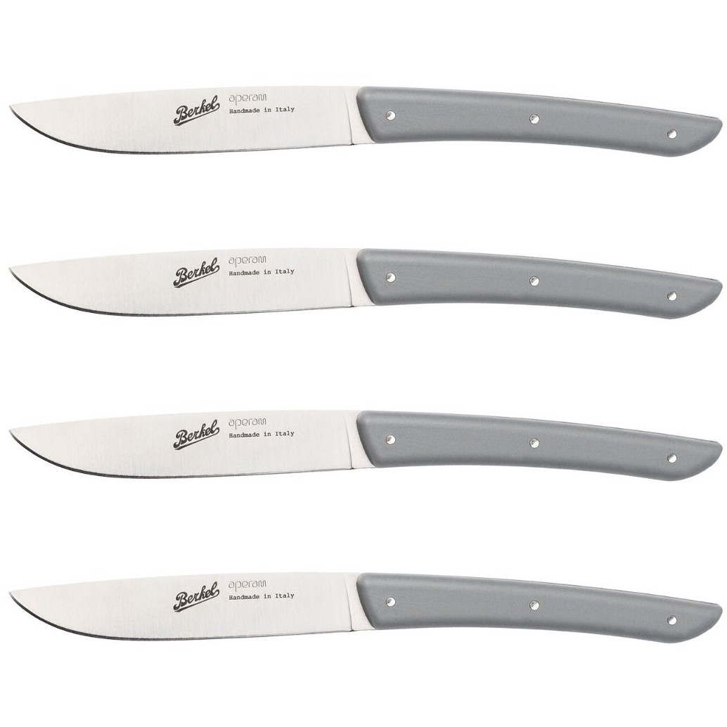 Berkel Steakmesser-Set 4-tlg. Color grigio
