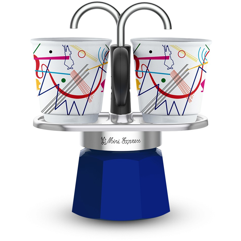 Bialetti MINI EXPRESS Set Kandinsky farblich sortiert