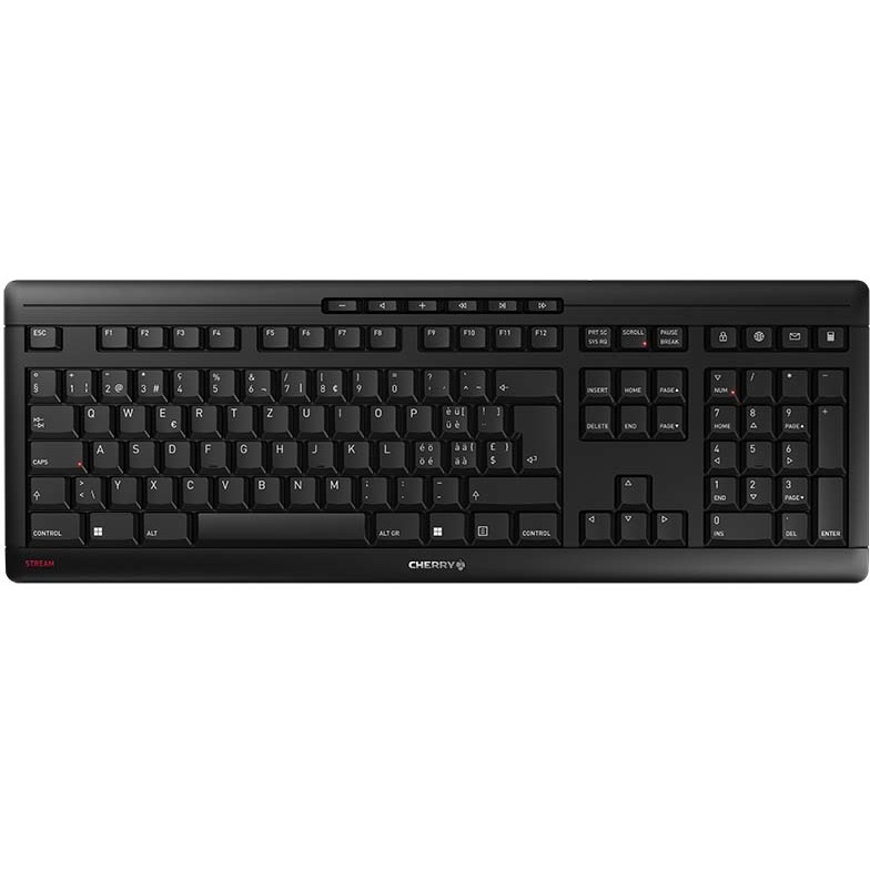 CHERRYSTREAMBLACK KEYBOARD