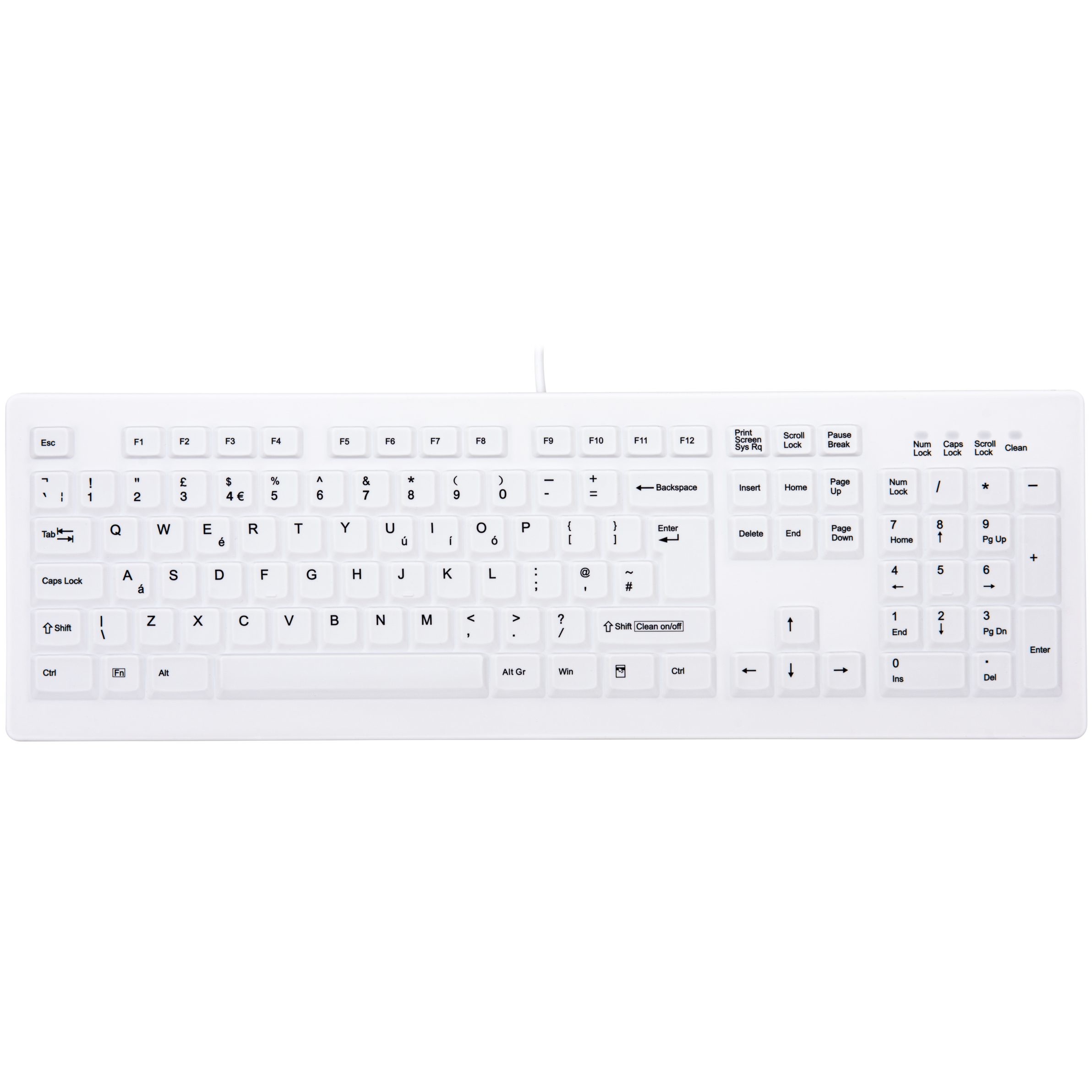 CHERRY AK-C8100F-UVS-W/UK