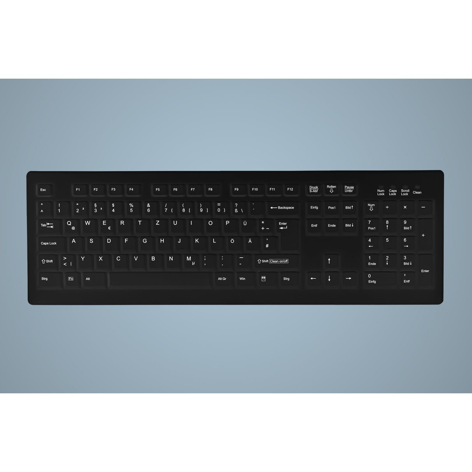 HYGIENE DESKTOP KEYBOARD FULLY